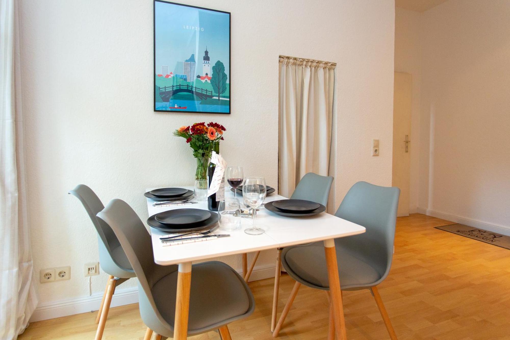 Das City-Appartment Zentrum West Leipzig Eksteriør billede